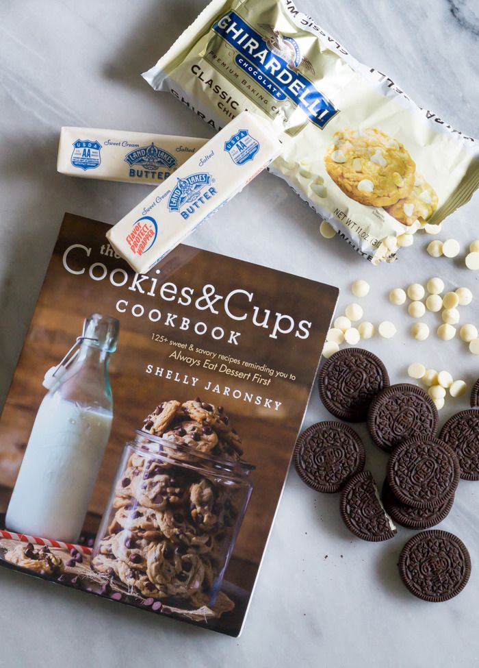 Cookbook Crush April 2016 + Cookies and Cream Cookies Bake at 350°
